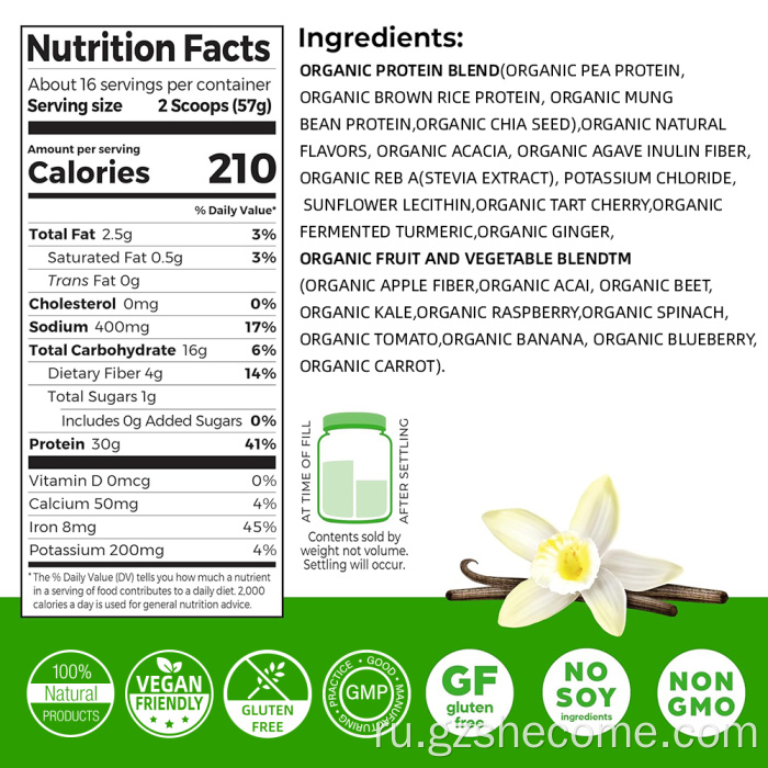 Органические белковые растительные экстракты поддерживают пищеварение